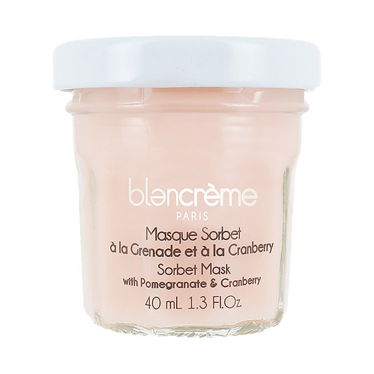 Masque visage sorbet Grenade & cranberry